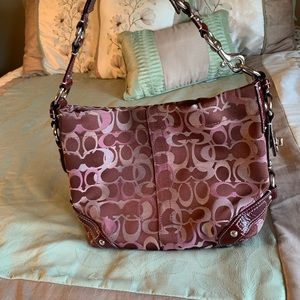 Coach bag Purple